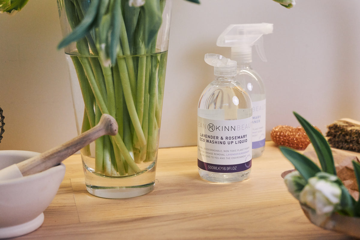 Eco Bathroom Cleaner lavender and Rosemary