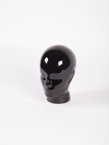 1970s Black Porcelain Head