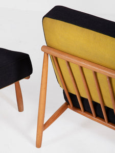 Set of Two Lounge Chairs for Dux