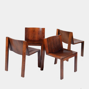 1976 Boonzaijer & Mazairac Four Chair Collection
